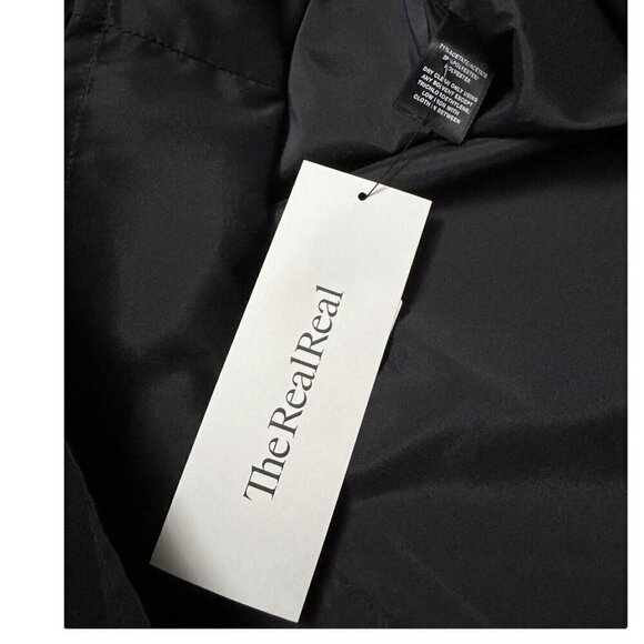 Lafayette 148 Luxury Designer V-Neck Black Ruffle Mini Dress Womens Small Petite - Picture 7 of 8